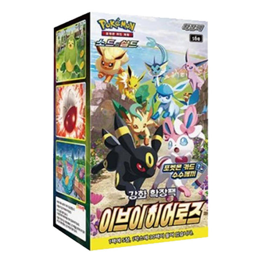 Pokemon card Eevee Heroes Booster Box (Korean)