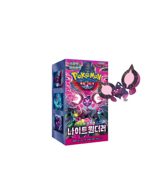 Pokemon card Scarlet & Violet Night Wanderer Booster Box (Korean)