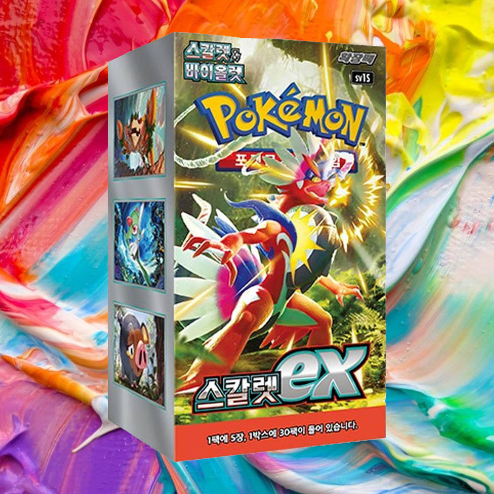 Pokemon card Scarlet & Violet Scarlet EX Booster Box (Korean)