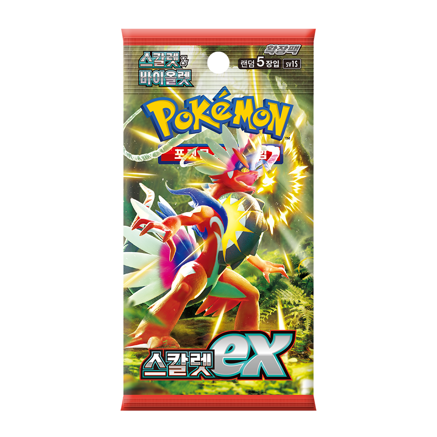 Pokemon card Scarlet & Violet Scarlet EX Booster Box (Korean)