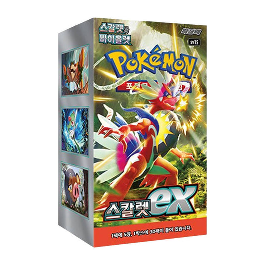 Pokemon card Scarlet & Violet Scarlet EX Booster Box (Korean)