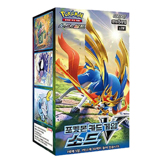 Pokemon Card Sword & Shield Expansion Pack for Children 30-Pack Shield V1 150-Sheet Box for Collectible Card Collections