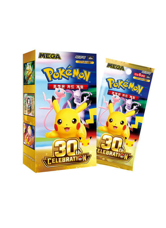 Pokemon 30th Celebration Booster Box (Korean Ver.)